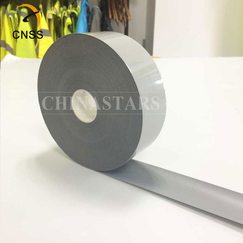 亮銀熱貼 PES 反光熱貼膜