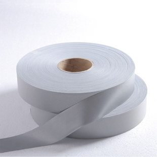 耐水洗、干洗亮銀TC反光布 亮度＞420