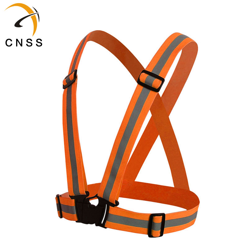 騎行反光背帶  松緊帶反光背心