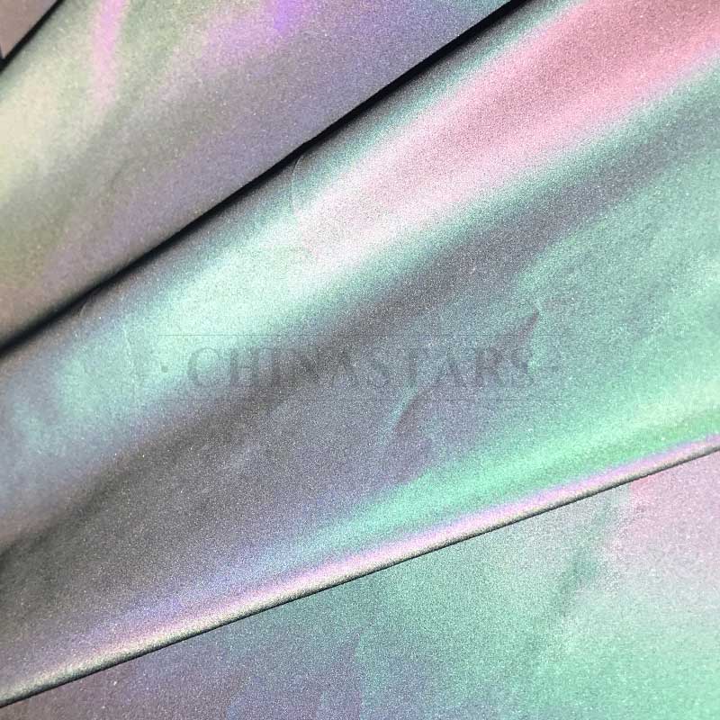 幻彩反光面料 化纖/TC/彈力基布可選